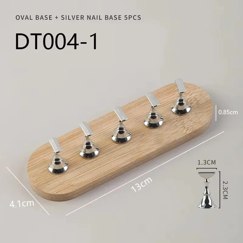 Painting Tools Wooden Nail Practice with Holders Nail Art Tips Display Board Showing Shelf Magnetic Nail Art Showing Standers