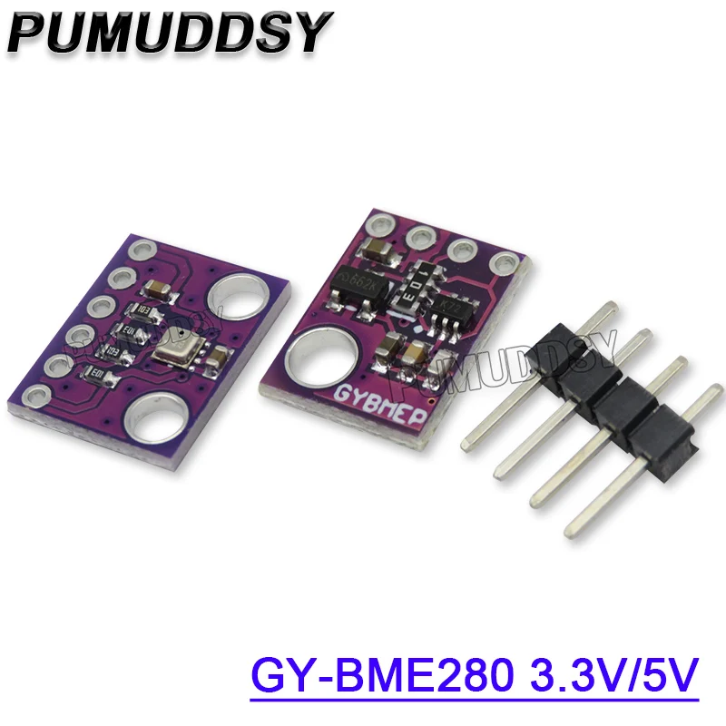 3.3V 5V GY-BME280/GY-BME280-3.3 GY-BME280-5.0 Precision Altimeter Atmospheric Pressure BME280 Sensor Module