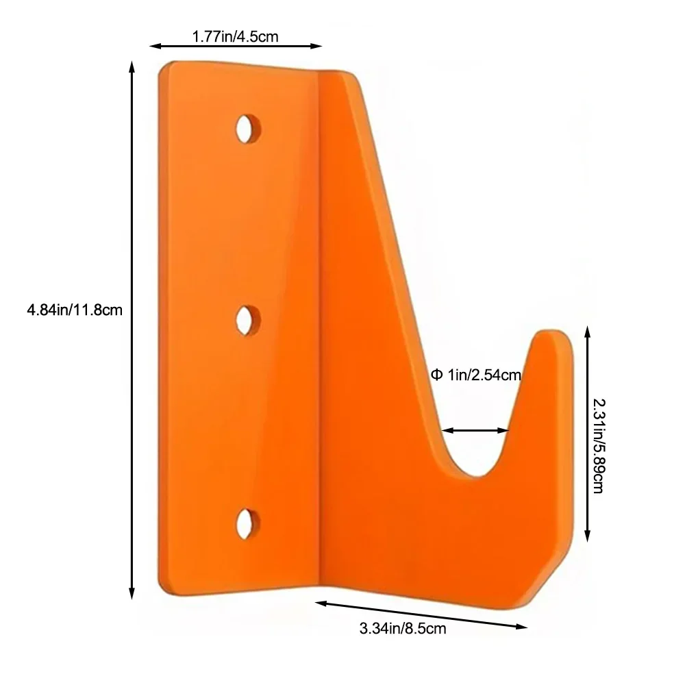 2 Piece Wall Mount Rack for Hydraulic Lift Jacks Garage Tool Storage to Maximize Workspace and Maintain Tool Order