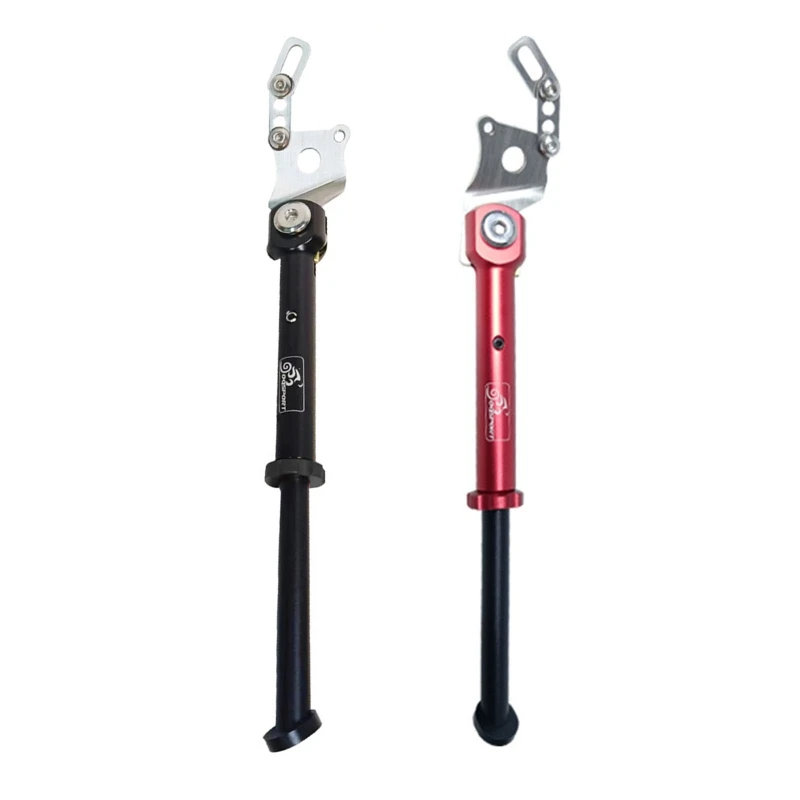 

New Folding Bike Side Support Universal Kickstand Metal Adjustable Kick Stand Flexible Telescopic Structure