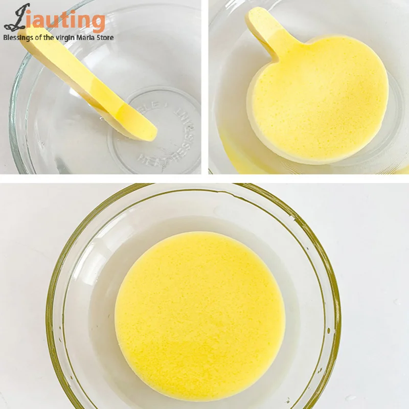 

50pcs Comp1.ressed Face Wash Wash Face Sponge Clean Face Disposable Powder Puff Face Cleansing Cotton Pad Cleansing Beauty Strip