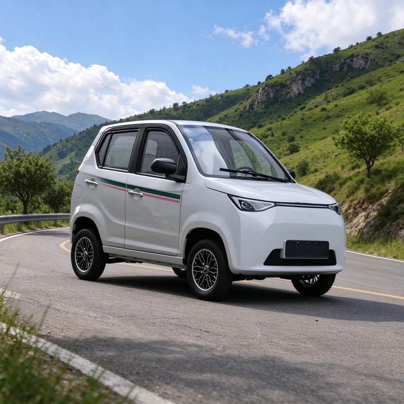 SXLL EEC COC L7e 72V 3000W Electric Mini Car 4 Doors 4 Seats Small EV Disc Brake Aluminum Alloy Rim for European Family Daily Co