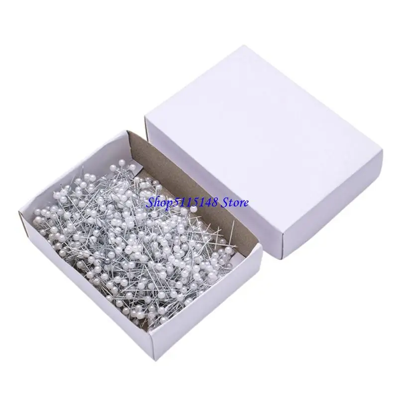 F3MA Pearls Head Making Pin Pin Penentuan Penentuan Posisi untuk Menjahit Kerajinan Menjahit