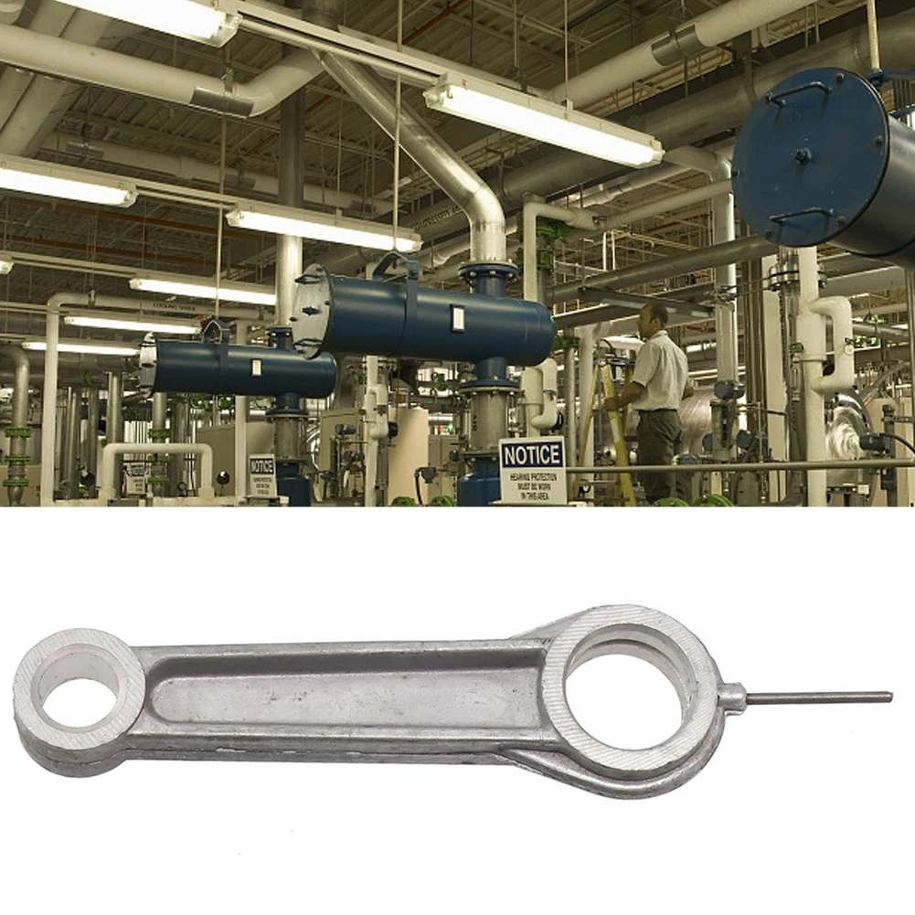 Connecting Rod Component for Air Compressor Assemblies Made from Aluminum Alloy for Structural Integrity and Fit