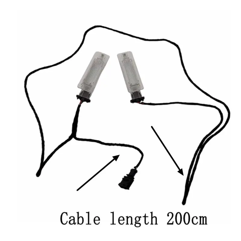 Para vw Passat B6 B7 B8 CC Jetta Golf 5 6 MK6 7 MK7 VII Tiguan EOS Interior del coche luz Led para maletero arnés de cableado extender actualización
