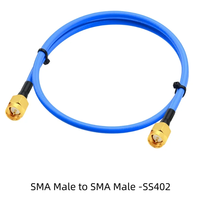 High-frequency RF Test Cable SMA Male to Female Straight and Right Angle Connector SS402 Cable