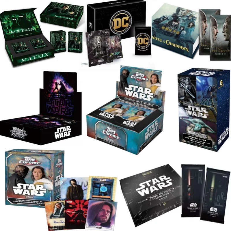 

Звездные войны The Force Duet Коллекционные карты с подписью Дарт Вейдер Скайуокер Люк Оби Ван Кеноби Коллекционные карты Игрушки Подарки