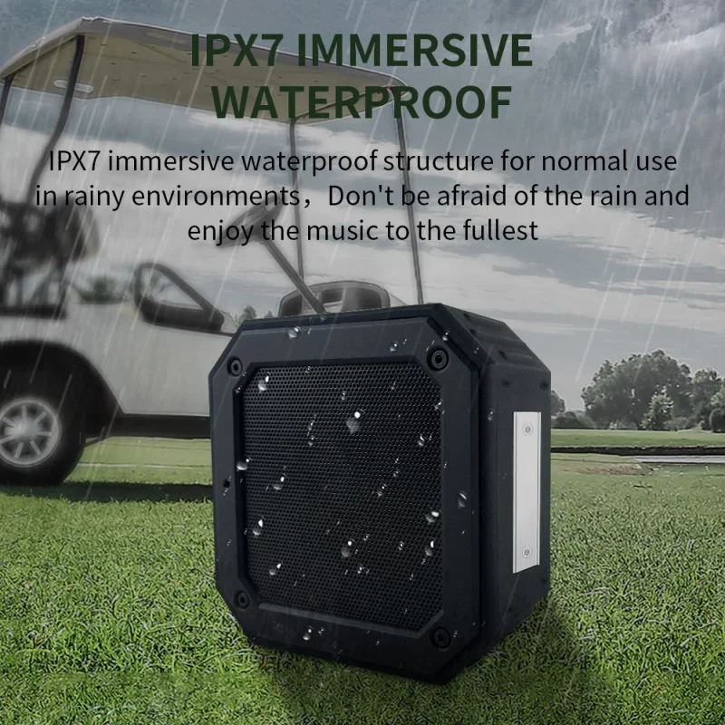 Portable Magnetic Golf Cart Accessories 1 PCS Wireless Enhanced Bass 15W Golf Speaker Caixa De Som Bluetooth Speaker Sound Box