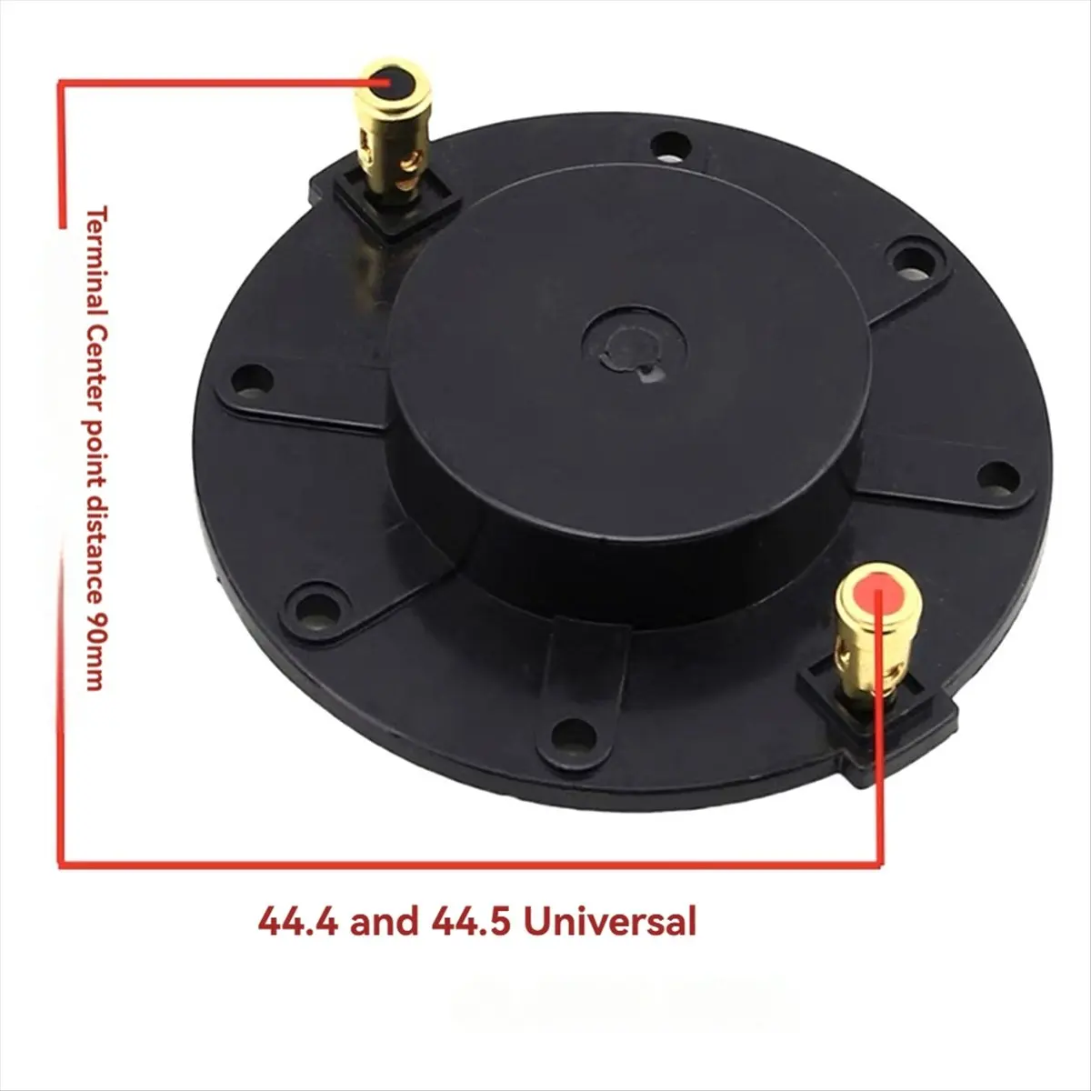 ABGN 44.4mm 44.5mm Core Treble Voice Coil Copper Clad Aluminum Round Wire Tweeter Voice Coil Titanium Film Inlet 44.4 Coil