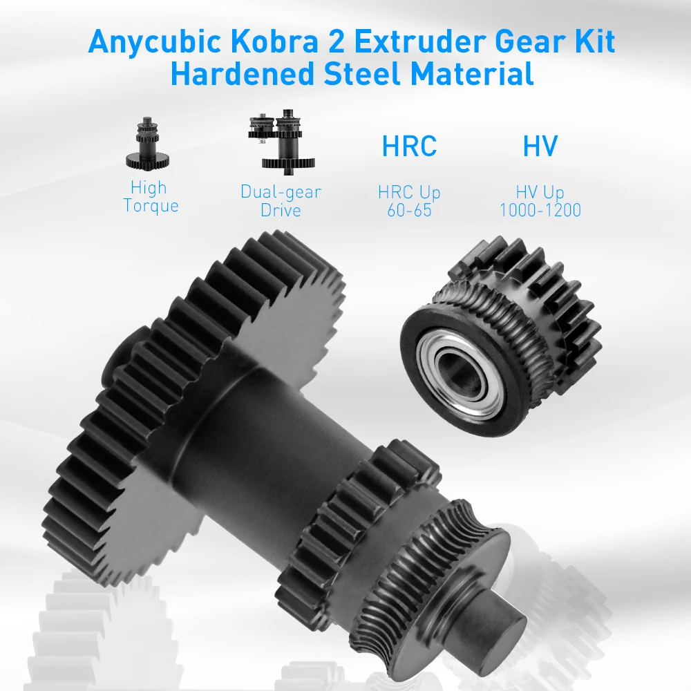 Extruder-Getriebesatz für Anycubic Kobra 2 Pro Max Plus Neo, nanobeschichteter Formstahl, integrierter Extrusionskopf, 3D-Drucker-Teile – Detail 2