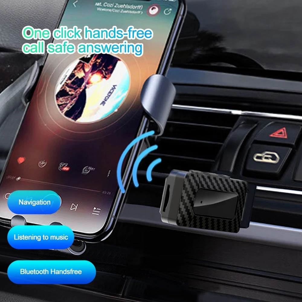 بلوتوث 5.3 USB صغير سيارة FM جهاز ريسيفر استقبال وإرسال مع هيئة التصنيع العسكري يدوي دعوة سيارة عدة السيارات اللاسلكية HIFI ستيريو الصوت لراديو Fm