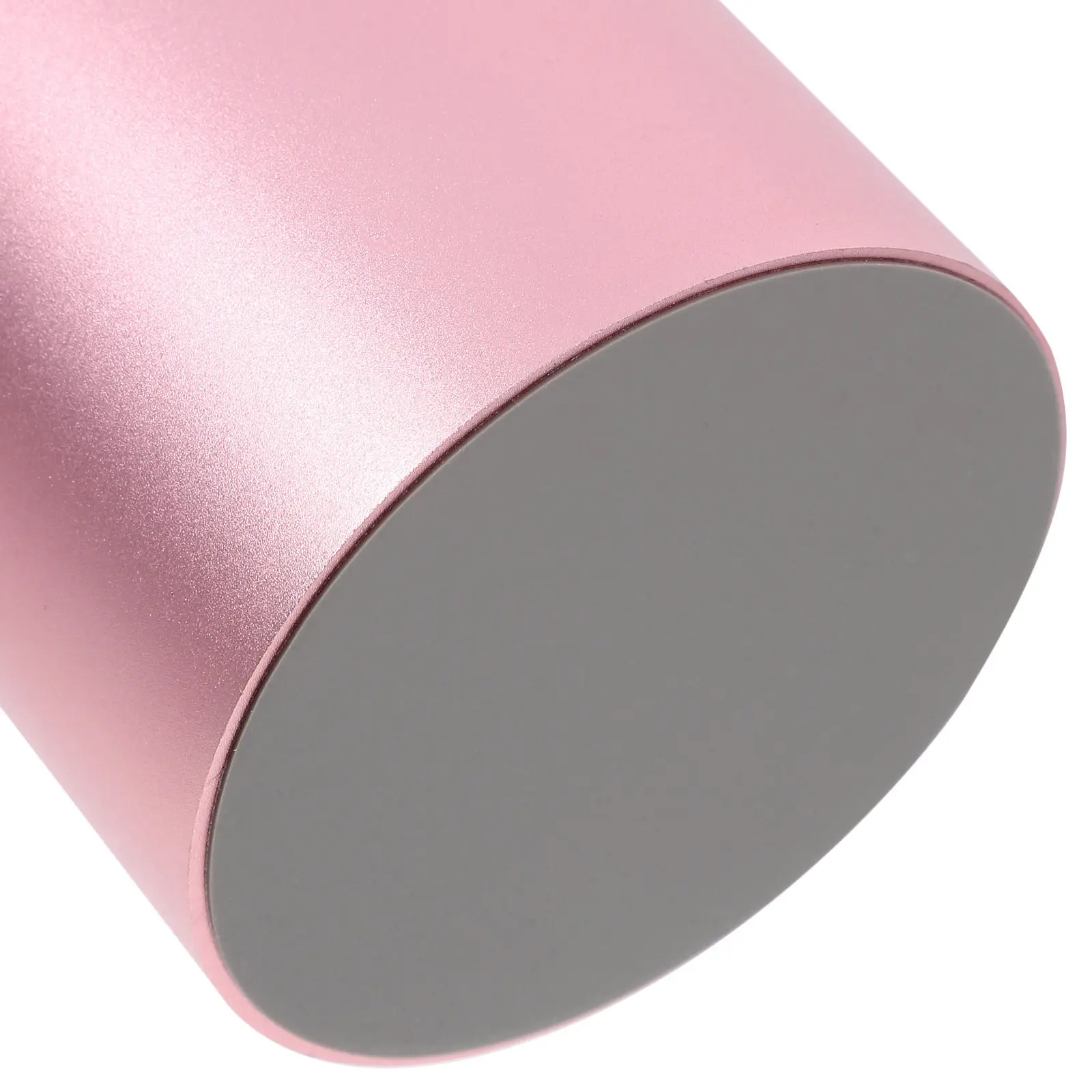 Aluminum Alloy Desk Pen Holder Sleek Round Design Non-Slip Bottom Soft-Lined Interior for Office School Desktop Organization
