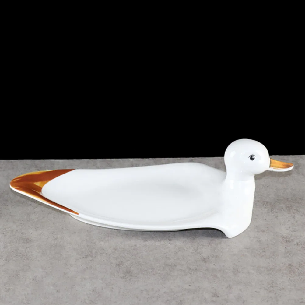 

Roast Duck Plate 30cm Melamine Food Trays Platter Snack Home Tableware Restaurant Hotel Multi Functional Serving Dishes Pastry