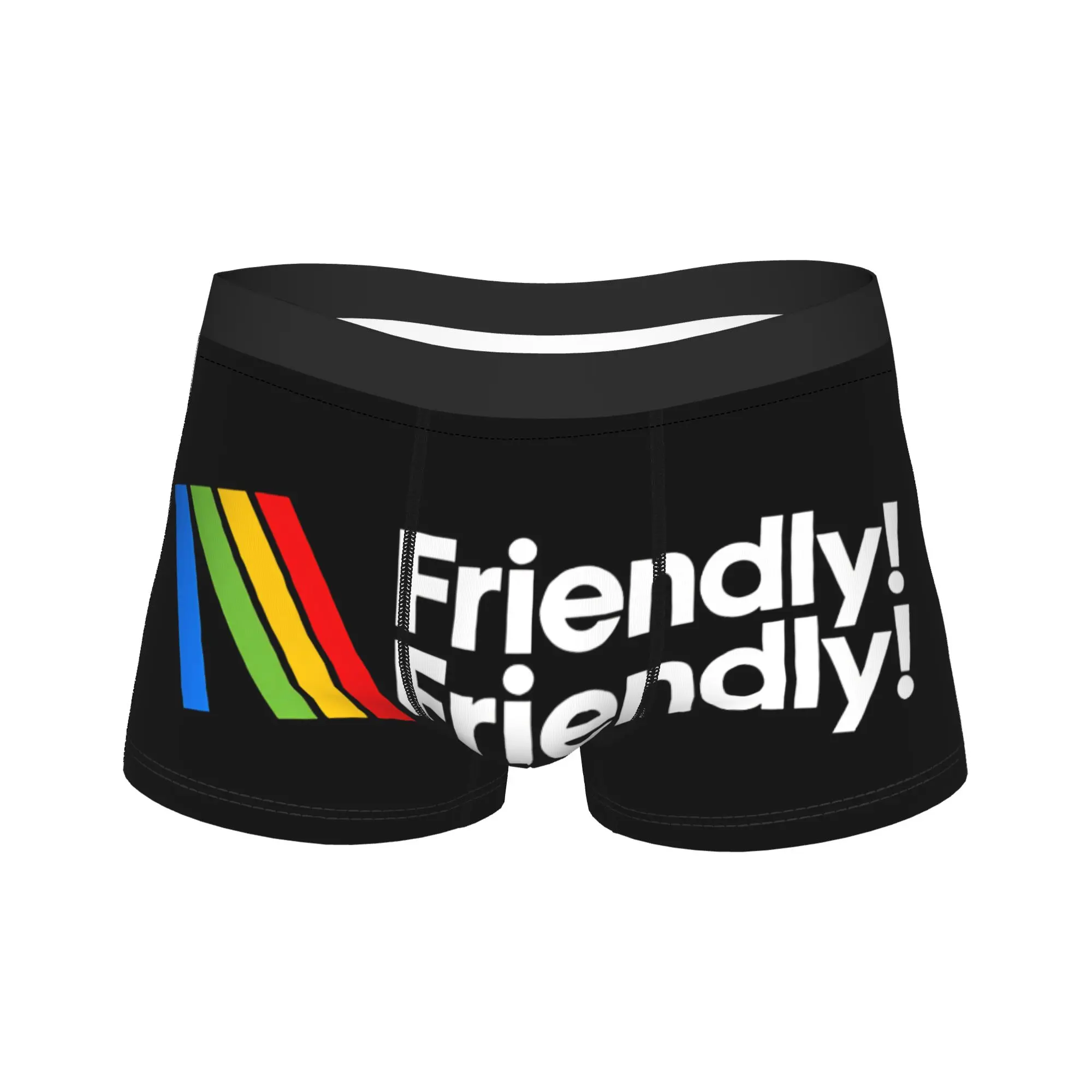 

Arc Raiders: Дружелюбные! Мужские трусы-боксеры с 3D-мешочком, индивидуальный дизайн, большие размеры, для самостоятельного оформления