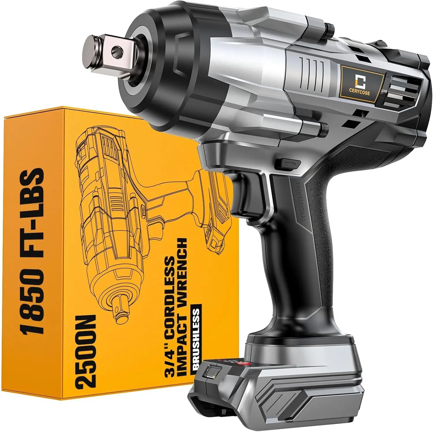 3/4 Inch Cordless I…