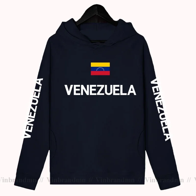 Venezuela Venezuelan Hoodies Men Sweatshirt Newest Hip Hop Streetwear Tracksuit Nation Footballer Sporting Country Flag VEN VE