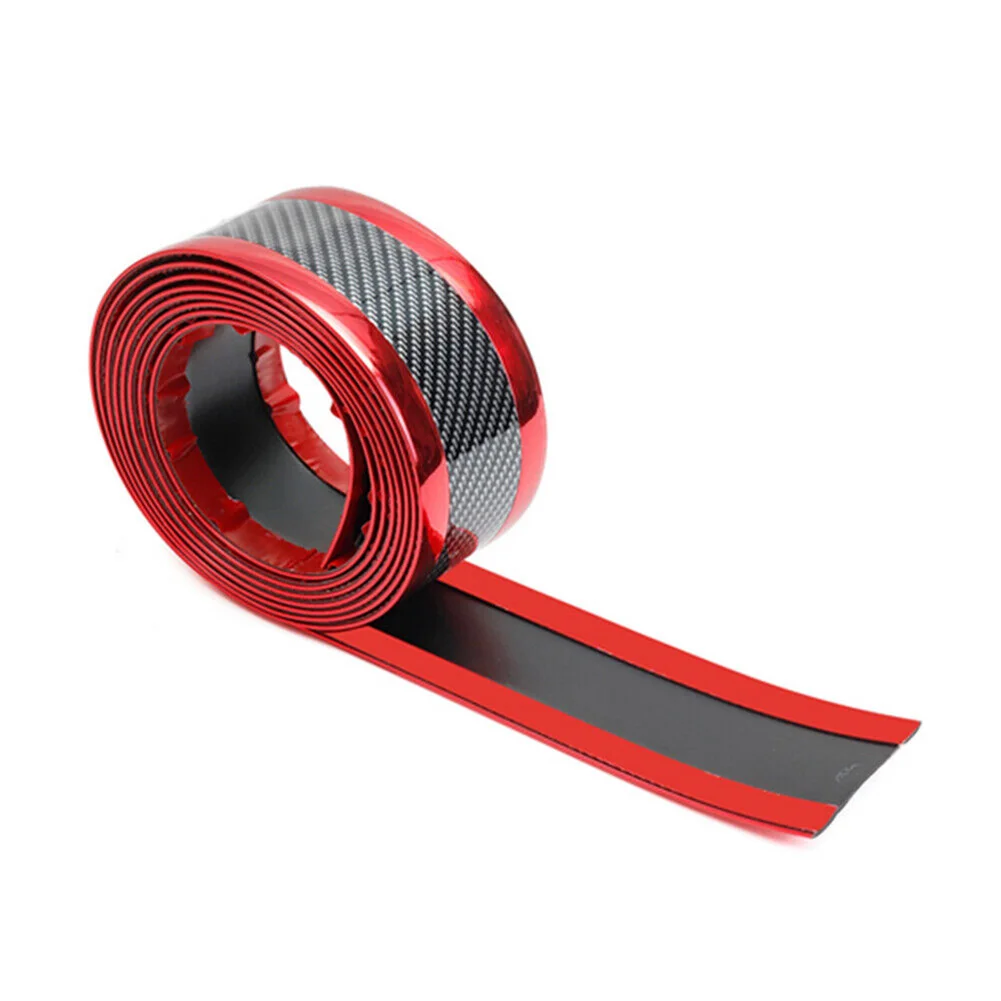 3CM*1M Anti-collision Strip Auto Accessories Free Bending Guard Door Red Fitment for protection Layer SUVs 3CM*1M Anti-collision