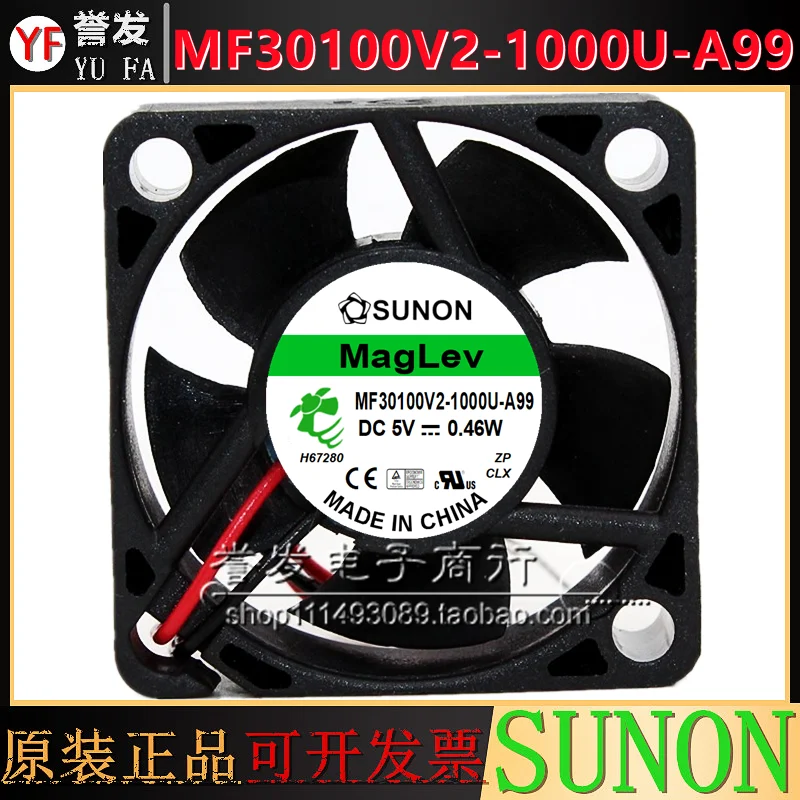 NEW ORIGINAL MF30100V2-1000U-A99 5V 0.46W 3010 30x30x10mm COOLING FAN RADIATOR