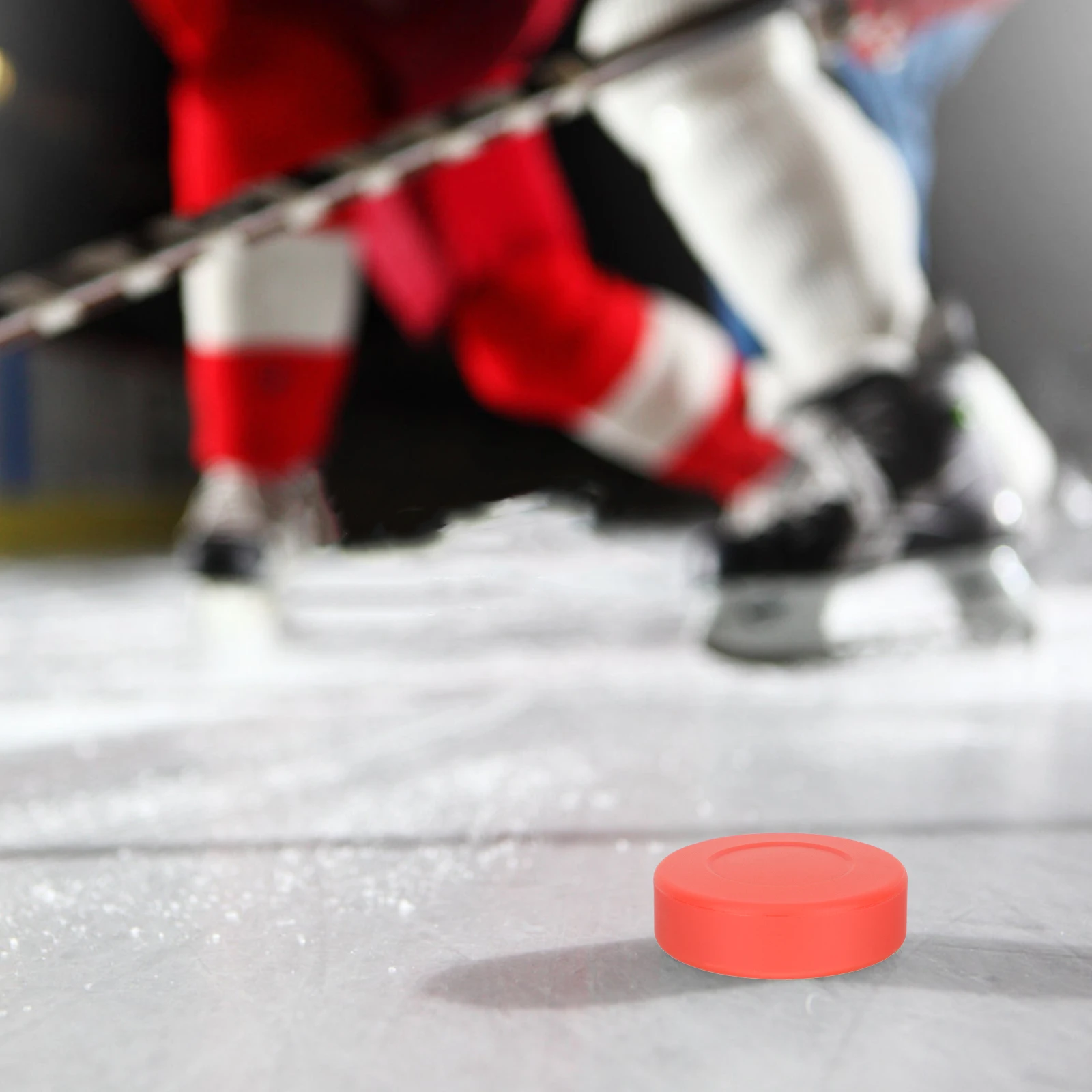 

4Pcs Practice Hockey Pucks Rubber Ice Hockey Training Puck for Adult Game Drills Smooth Surface Sliding Performance