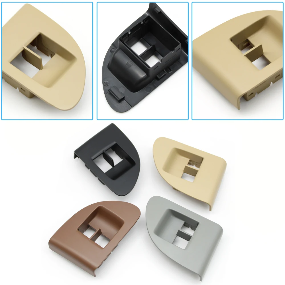 Car Front Left Door Gas Fuel Cap Switch Cover Replacement For VW Volkswagen Touareg 2003 2004 2005 2006 2007 2008 2009 2010 view 3