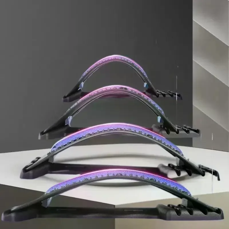 1 قطعة جهاز مهدئ الظهر القطني تمتد العمود الفقري القطني تخفيف ضغط الأعصاب تدليك مغناطيسي فقرات قطنية مصحح الظهر #5