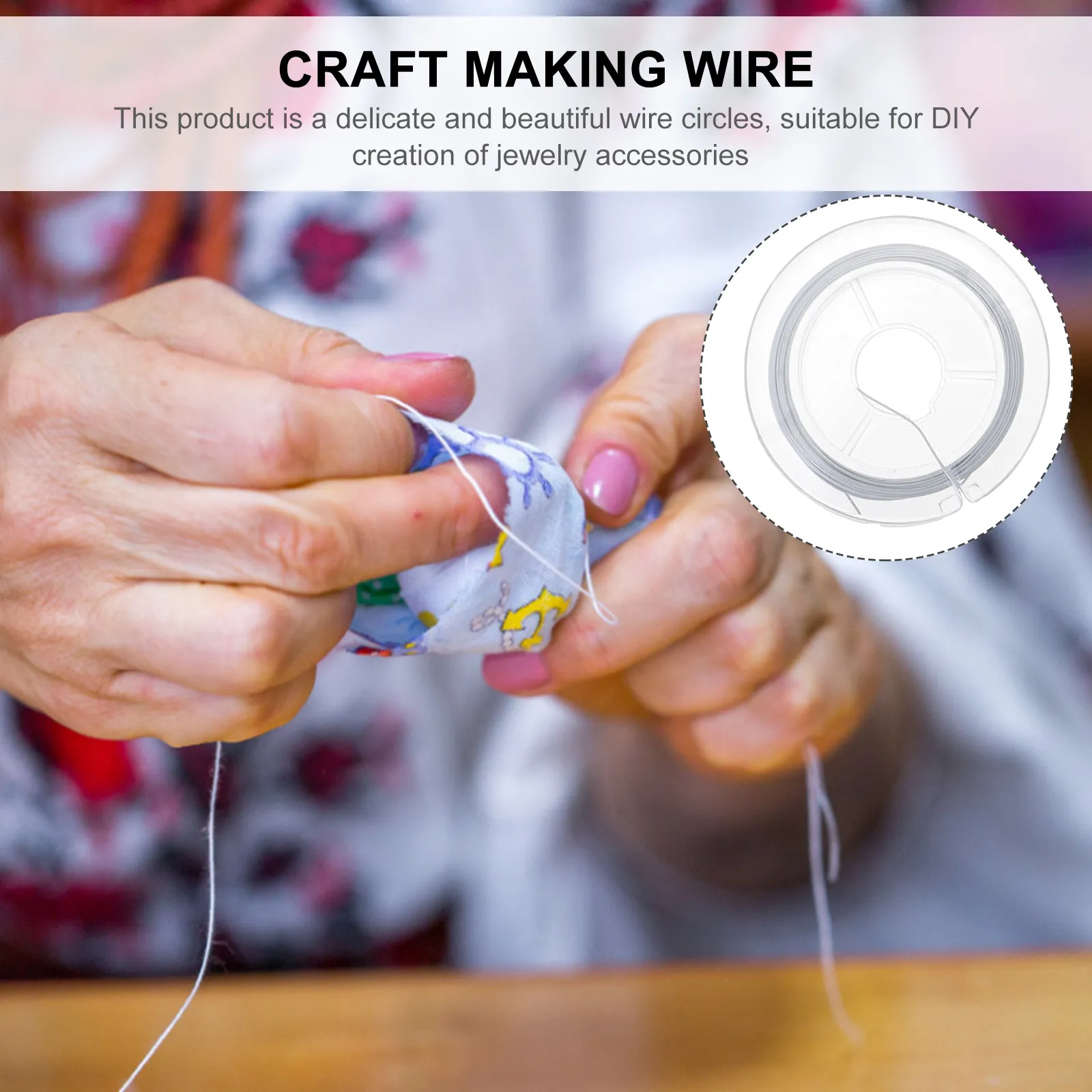 

10 рулонов по 10 м: Изящная стильная стальная проволока для изготовления браслетов, ожерелий, цепочек для ключей, подвесок, цепочек для свитеров и других поделок своими руками