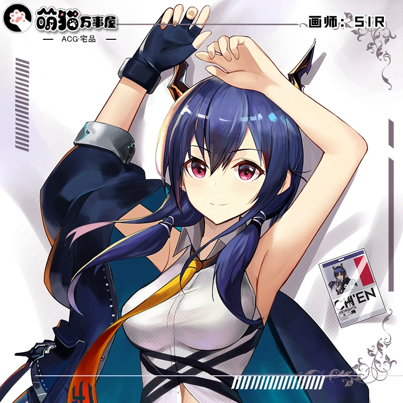 لعبة أنيمي فرسان تشن مثير فتاة داكيماكورا وسادة القضية ، دافئ اليابانية أوتاكو ، هدايا عيد الميلاد ، مم جديدة