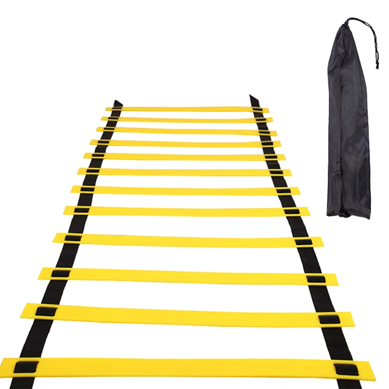 

Sports Agility Ladder Football Adjustable Ladder Agility Training Ladder Jumping Fitness Body Coordination Warm-Up Training Tool