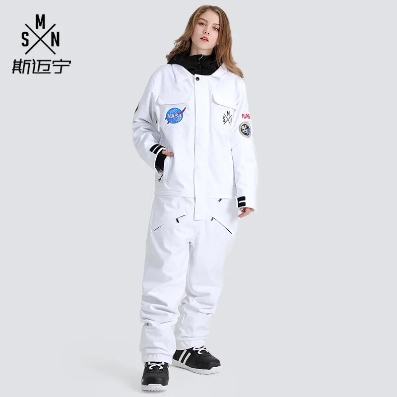 Ski Suit for Women and Men, Snowboarding Clothing, Adult Coverall, Winter Jacket and Pant, Ice Snow Bodysuit, Jumpsuits, 15K