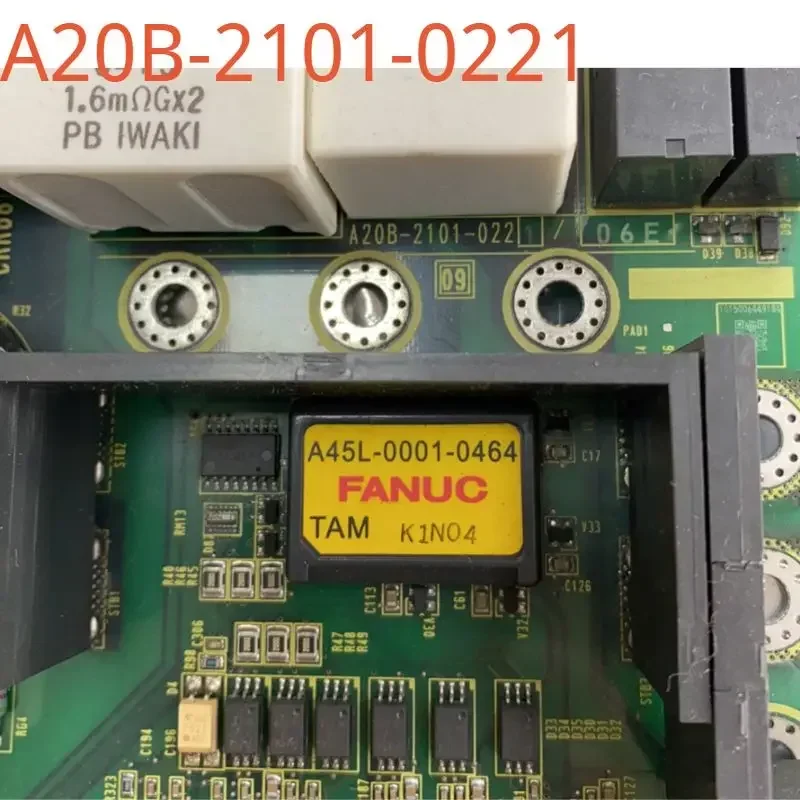 A20B-2101-0221 Fanuc robot servo drive board stock A20B-2101-0221 A06B-6107-H002 driver test OK