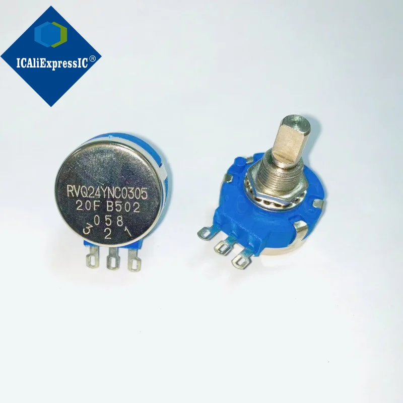 1piece RVQ24YNC0305 20F B502 5K Potentiometer 360 degrees