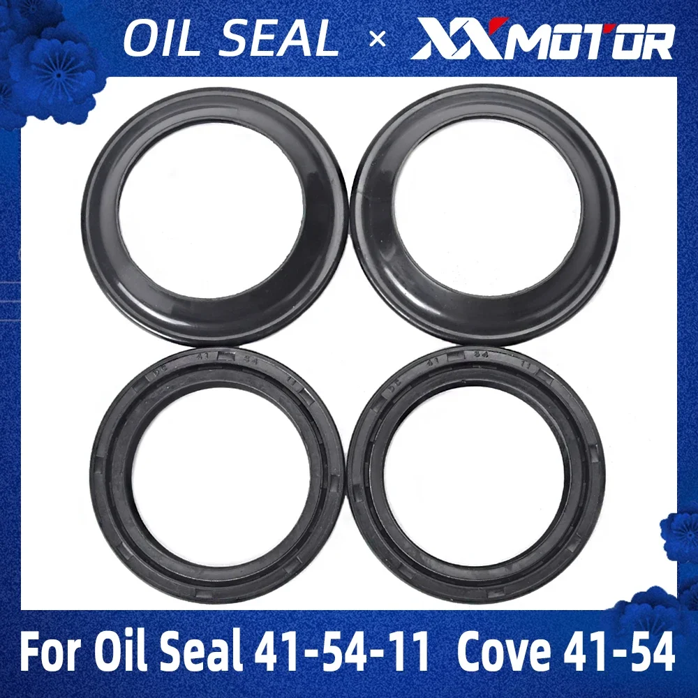 XX 41x54x11 41 54 Front Fork Damper Oil Seal and Dust Seal For Honda CB400 NX250 CBR250 VTEC CB-1 AX-1 Hornet 250 Magna 41*54*11