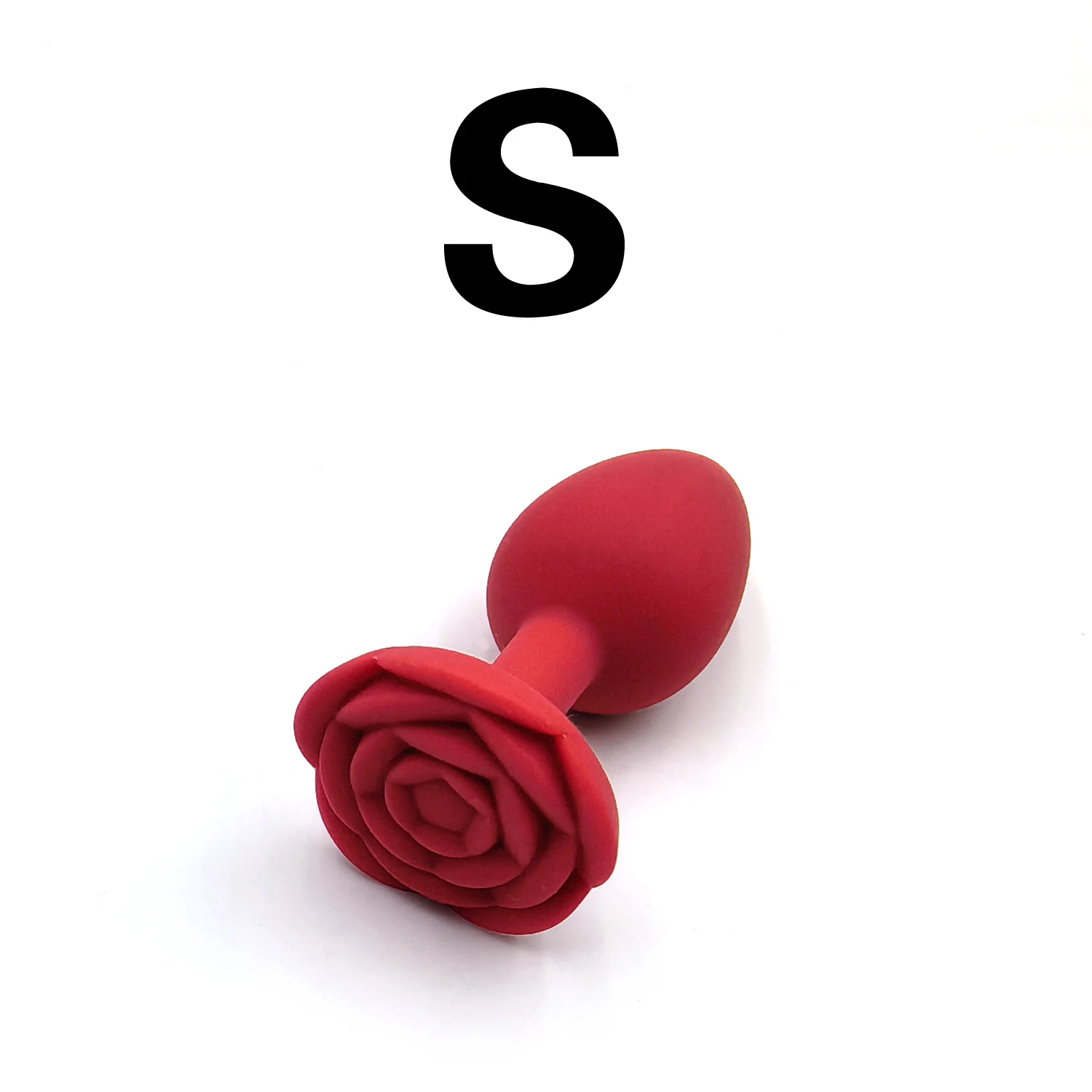 Plug anale a forma di rosa in silicone per principianti ed esperti_voghion.com