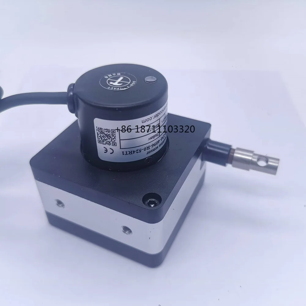 0-2000mm string encoder RS485 output 4096 resolusi absolut encoder 2m kawat menarik sensor posisi