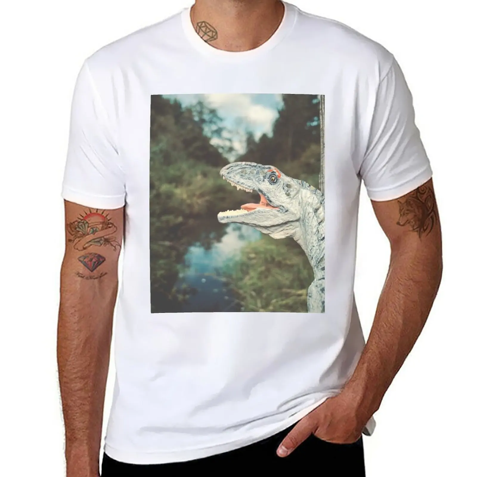 

New Dinosaur Photography T-Shirt sublime t shirt summer tops plain t-shirt cat shirts oversized t shirt men