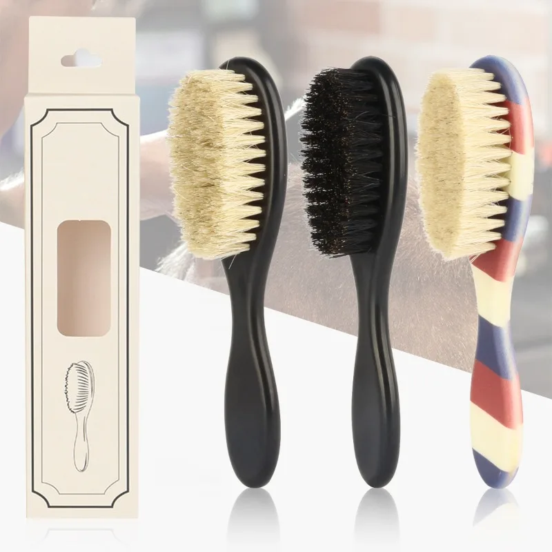 Wild Boar Bristles Material Dual-Purpose Beard Brush Shaving Set Barber Shop Perfessional Tools Reduce Frizz Shaving Brush