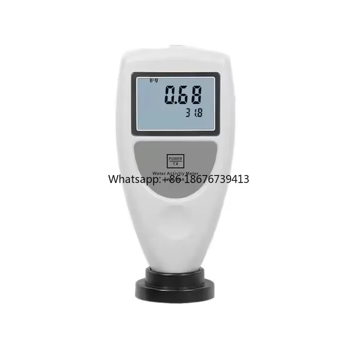 

Handheld Digital Water Activity Detector Instrument 0.02aw Accuracy IP67 Protection 1 Year Warranty OEM Customization Food