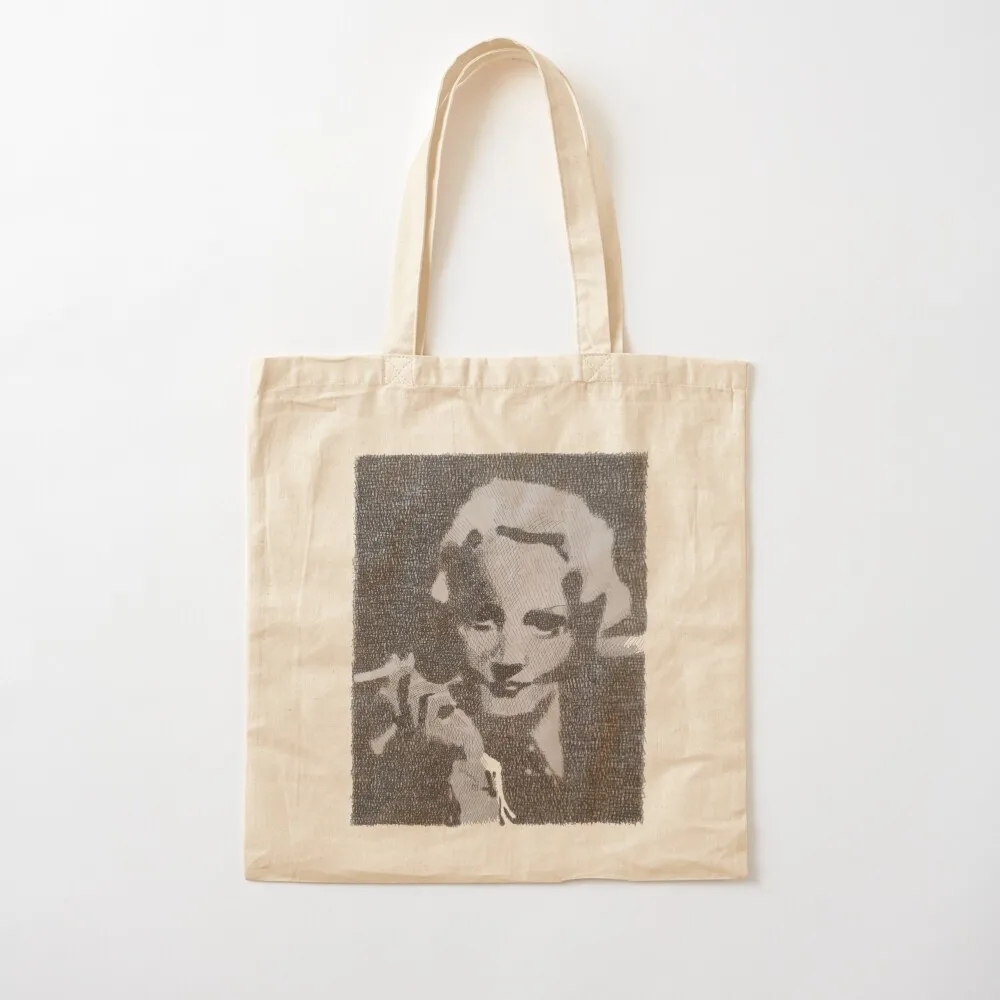 

Marlene Dietrich Tote Bag сумки для женщин женская сумка для покупок Холщовая большая сумка