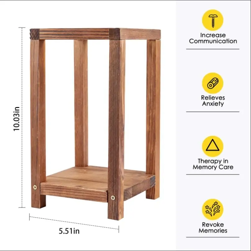 

12 Set Wooden Wedding Lantern Centerpiece, Lantern Candle Holder for Farmhouse Candle Lantern for Table Fireplace