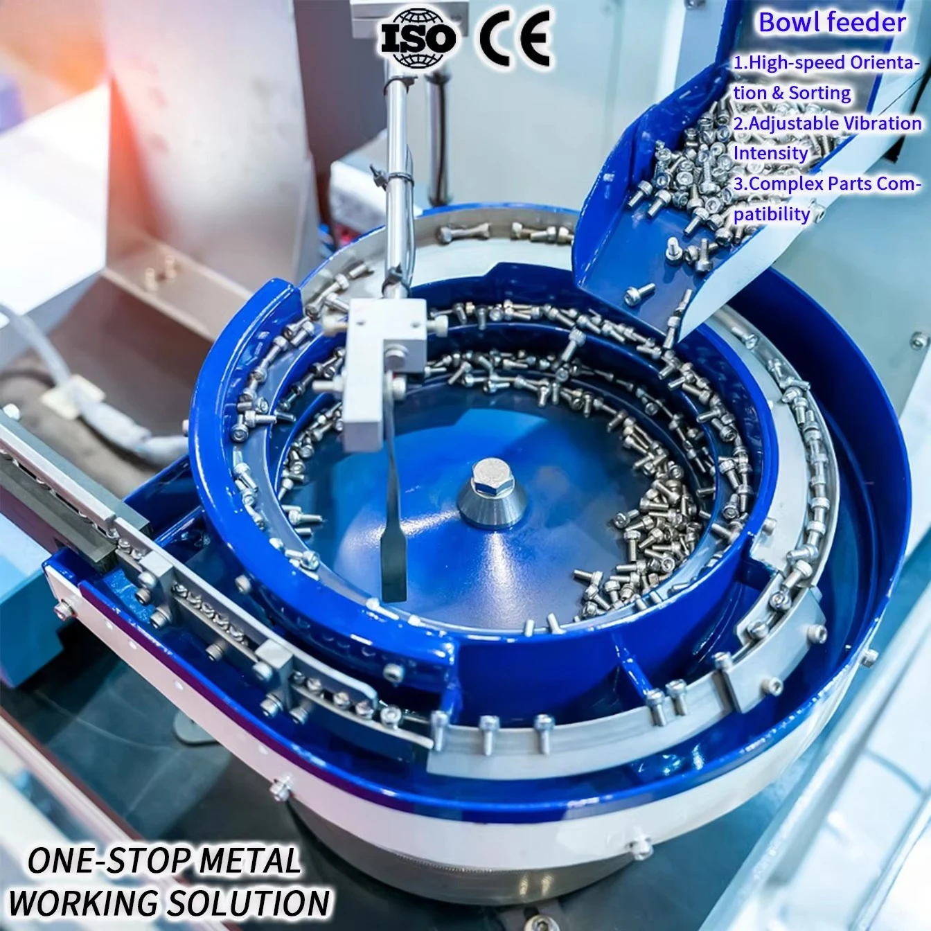 

Vibration Plate Automatic Feeder Small Vibration Plate Hardware Screw Automatic Screening Plate Customization