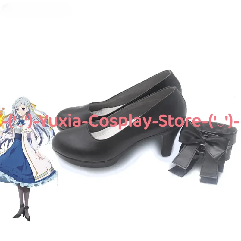 ¡Yuxiacosplay! Zapatos de Cosplay de la revolución mágica Euphyllia Magenta, accesorios de Personaje de Anime, botas de cuero PU, disfraz de fiesta de Halloween