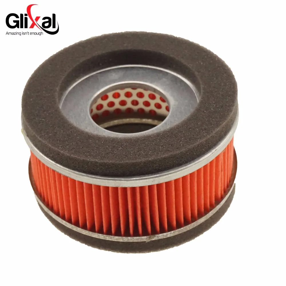 Glixal Universal Round Air Filter for Chinese GY6 125cc 150cc 152QMJ 157QMJ Scooter Moped ATV Go-Kart