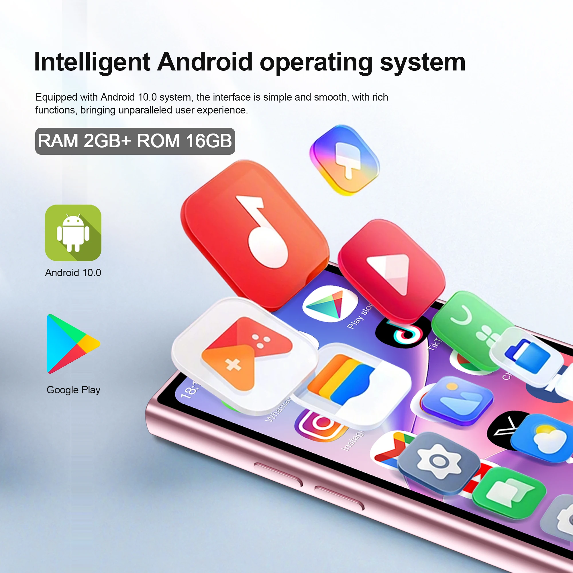 SERVO S27 Mini 3G WCDMA هاتف ذكي صغير بشريحتين وفتح الوجه Android10.0 Google Play 2GB + 16GB هاتف محمول ذكي صغير بشاشة 4.0 بوصة