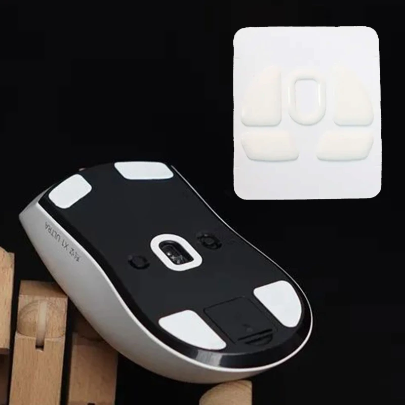 1 set versione ghiaccio mouse pattini pad bordi curvi rotondi adesivi piedi mouse per mouse ATK