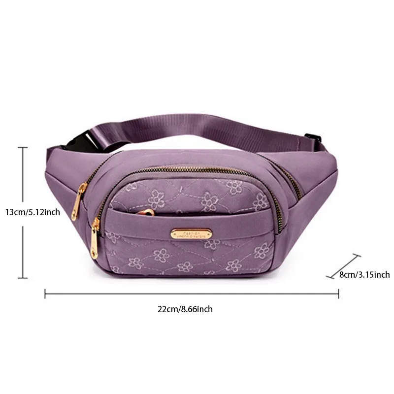 Waist Bags For Women Female Waterproof Fanny Pack Travel Sports Crossbody Chest Bags Fashion Leisure Women Girl Shoulder Bag