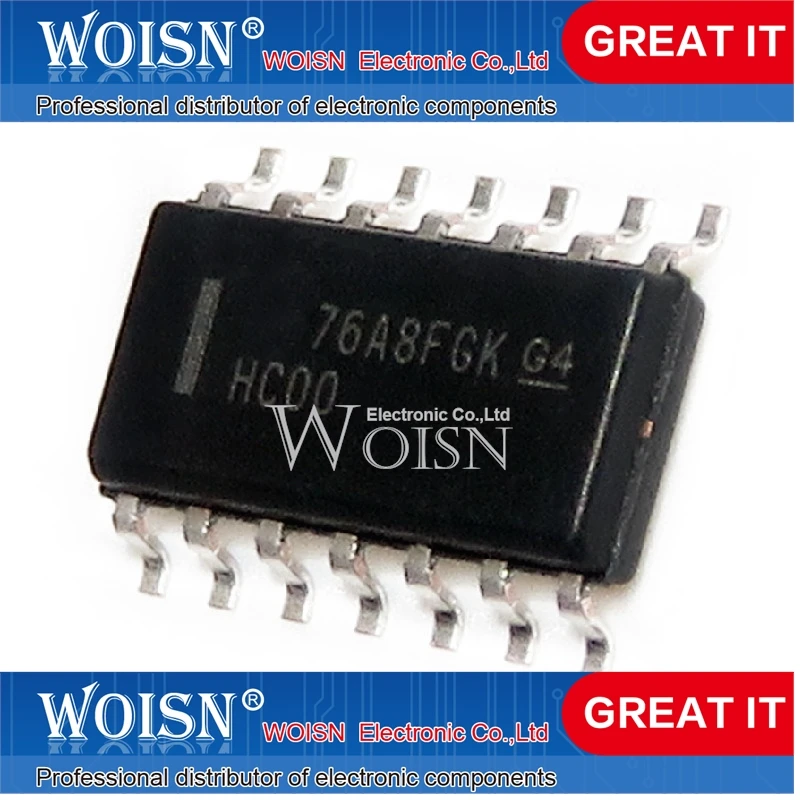 1-5-10pcs 74HC00D 74HC00  Price discounts Spot supply