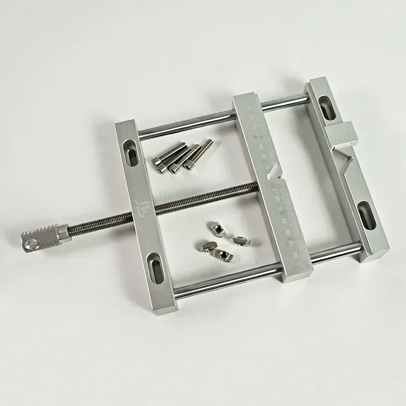 

#i New LY CNC Parallel-Jaw Vice Plain Vise QGG Aluminum Alloy Flat Tongs Vice For CNC Engraving Milling And Carving Machine