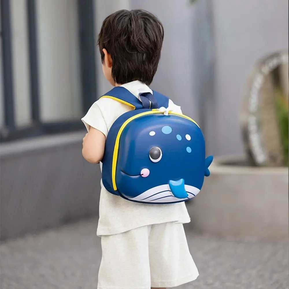 Cartoon Children School Bags 3D Animals EVA Hard Shell Hard Eggshell Backpack Casual Adjustable Shoulder Strap