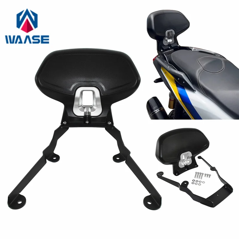 

WAASE Rear Sissy Bar Passenger Back Rest Mount Hardware Backrest For Honda ADV160 ADV 160 2023 2024