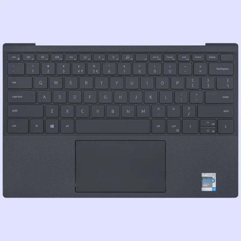 Imagem -03 - Original para Dell Xps 13 9300 9310 13 Polegada Computador Portátil Teclado Palmrest Moldura Capa Superior Case com Teclado Versão dos Eua Novo